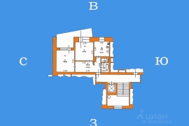 2-комн. квартира, 58 м², 5/9эт

