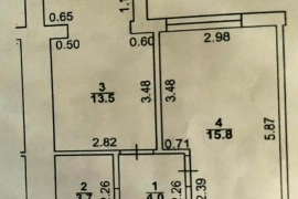 1-к. квартира, 37 м², 3/3 эт.