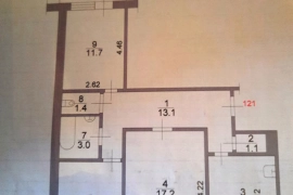 3-к. квартира, 64,1 м², 8/9 эт.