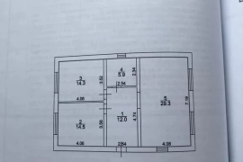 Дом 76 м² на участке 3 сот.