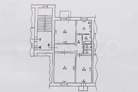 3-к. квартира, 74,4 м², 3/5 эт.