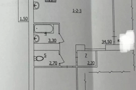 2-к. квартира, 65 м², 7/9 эт.