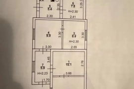Дом 57,2 м² на участке 3,1 сот.