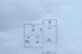 1-к. квартира, 40 м², 2/3 эт.