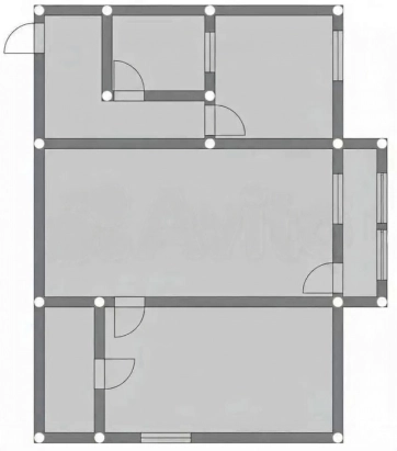 2-к. квартира, 44,8 м², 2/4 эт.