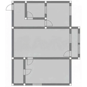 2-к. квартира, 44,8 м², 2/4 эт.