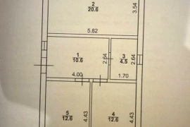 Дом 60,9 м² на участке 2,5 сот.