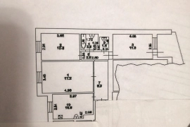 3-комн. квартира, 63,6 м²

