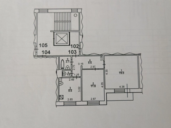 2-к квартира 51.5 м², 7/10 эт